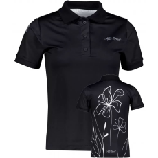  Női funkcionális T -piró prémium gallérral ALTISPORT VOJ/ALW075TR05 FEKETE méret: XS