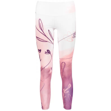 Női hosszú nadrág prémium ALTISPORT VOJ/ALW083LEG01 FEHÉR -PINK méret: XS női nadrág