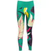  Női hosszú, prémium funkcionális leggings ALTISPORT VOJ/ALW042LEG01 ZÖLD méret: S