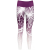  Női hosszú, prémium funkcionális leggings ALTISPORT VOJ/ALW045LEG01 LILA/FEHÉR méret: XXXL