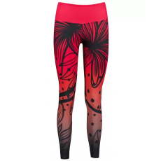  Női hosszú, prémium funkcionális leggings ALTISPORT VOJ/ALW045LEG01 PIROS ÉS FEKETE méret: XXL