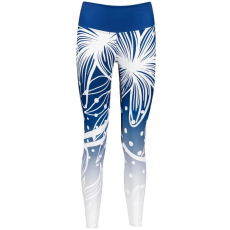  Női hosszú, prémium funkcionális leggings ALTISPORT VOJ/ALW045LEG01 SÖTÉTKÉK/FEHÉR méret: XS