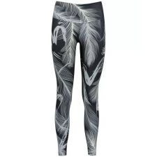Női hosszú prémium leggings ALTISPORT VOJ/ALW001LEG01 FEKETE/SZÜRKE méret: XL női nadrág