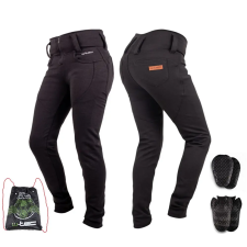  Női motoros leggings W-TEC Nombutta fekete 3XL motoros nadrág