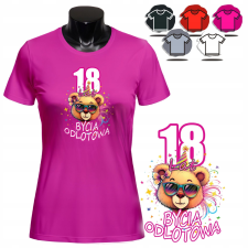 NŐI NYOMTATOTT PÓLÓ - 18 ÉVES AJÁNDÉK - S női póló