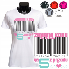  NŐI NYOMTATOTT PÓLÓ - DESIGN AJÁNDÉK SZÜLETÉSNAP 50 KÓD - M női póló