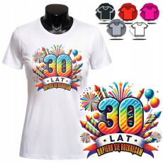  NŐI NYOMTATOTT PÓLÓ - SZÜLETÉSNAPI AJÁNDÉK ÉLET 30 UTÁN - 3XL