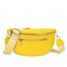  NŐI OLDALTÁSKA -Citromsárga- kézitáska és bőrönd