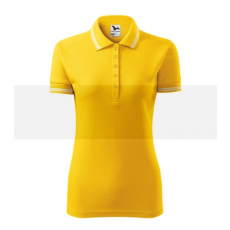  Női piké póló - Napsárga