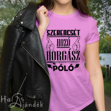 Női póló horgászoknak - Szerencsét hozó póló női póló