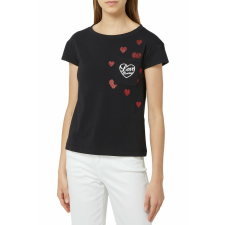 Női póló Love Moschino W4F302O L INTL Fekete női póló