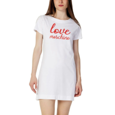 Női pólóruha Love Moschino W592927 L INTL Fehér