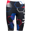  Női prémium funkcionális leggings térd felett ALTISPORT VOJ/ALW036LEG02 HEXA FEKETE méret: S