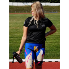  Női prémium funkcionális leggings térd felett ALTISPORT VOJ/ALW042LEG02 KÉK méret: XXL