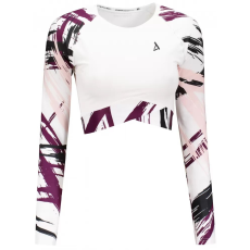  Női prémium, hosszú ujjú funkcionális crop felső ALTISPORT VOJ/ALW039TR04 FEHÉR méret: XL