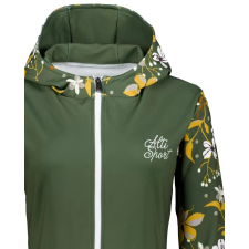 Női pulóver a zip prémiumon ALTISPORT VOJ/ALW063MI02 KHAKI méret: XS női pulóver, kardigán