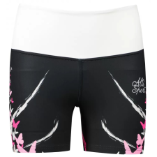 Női rövid prémium leggings ALTISPORT VOJ/ALW022LEG03 FEKETE RÓZSASZÍN méret: XXXL női rövidnadrág
