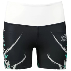  Női rövid prémium leggings ALTISPORT VOJ/ALW022LEG03 FEKETE/TÜRKIZ méret: XL