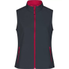  Női softshell mellény ALTISPORT NoPrint NP/ALW7211NJ VASSZÜRKE/PIROS méret: XL