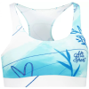  Női sport melltartó prémium ALTISPORT VOJ/ALW083POD01 FEHÉR -BLUE méret: XS