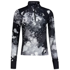  Női sport pulóver prémium plusz ALTISPORT VOJ/ALW055MI04 FEKETE -FEHÉR méret: XXL