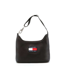  Női táska Tommy Jeans Heritage Shoulder AW0AW12557 fekete 23 x 19 x 10 cm