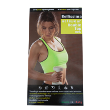 Női varrás nélküli sportmelltartó - uv zöld - L/XL melltartó
