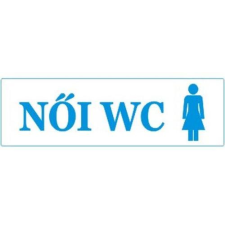  Női wc információs tábla, állvány