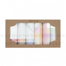  Női zsebkendő szett dobozban - 6 db/csomag ajándéktárgy