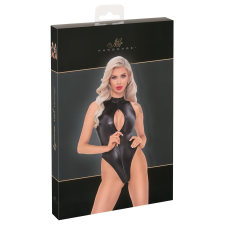 Noir - kígyóbőr mintás body (fekete) body