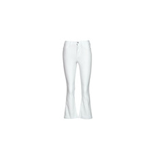 Noisy May Ruhák NMSALLIE HW KICK FLARED JEANS VI163BW S* Fehér US 29 / 32
