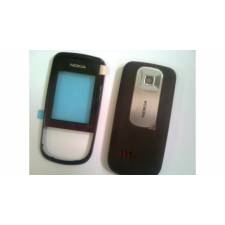 Nokia 3600 Sl elő+akkuf, Előlap, vörösbor mobiltelefon, tablet alkatrész