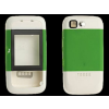 Nokia 5200 elő+akkuf, Előlap, fehér-zöld
