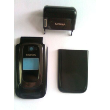 Nokia 6085 elő+akkuf+antf, Előlap, fekete mobiltelefon, tablet alkatrész