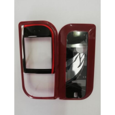 Nokia 7610 elő+akkuf, Előlap, bordó mobiltelefon, tablet alkatrész