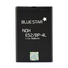 Nokia BlueStar Nokia E90/E52/E71/N97/E61i/E63/6650 Flip BP-4L utángyártott akkumulátor 1450mAh mobiltelefon akkumulátor