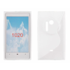 Nokia Lumia 1020, Szilikon tok, S-Case, fehér