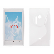 Nokia Lumia 1020, Szilikon tok, S-Case, fehér tok és táska