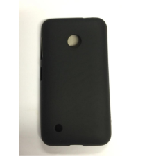 Nokia Lumia 530 Fekete Matt Szilikon tok tok és táska