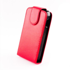 Nokia Lumia  610, Lefele nyíló flip tok, piros tok és táska