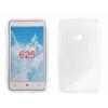 Nokia Lumia  625, Szilikon tok, S-Case, átlátszó