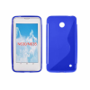 Nokia Lumia  630/635, Szilikon tok, S-Case, kék