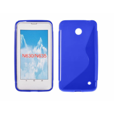 Nokia Lumia  630/635, Szilikon tok, S-Case, kék tok és táska