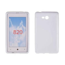 Nokia Lumia  820, Szilikon tok, S-Case, fehér tok és táska