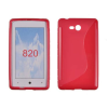 Nokia Lumia  820, Szilikon tok, S-Case, piros