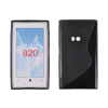 Nokia Lumia  920, Szilikon tok, S-Case, fekete