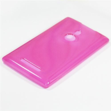 Nokia Lumia  925, Szilikon tok, S-Case, rózsaszín tok és táska