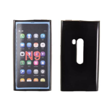 Nokia N9-00, Szilikon tok, S-Case, fekete tok és táska