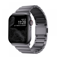 Nomad Alumínium szíj Apple Watch Ultra (49mm) 8/7 (45mm) 6/SE/5/4 (44mm) 3/2/1 (42mm) szürke okosóra kellék
