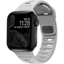Nomad Apple Watch Sportszíj - 40/38 mm, M/L, Szürke (NM01959885) okosóra kellék